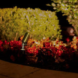 VOLT Flux Mini Integrated LED Brass Spotlight – Low Voltage Integrated LED Landscape Uplight