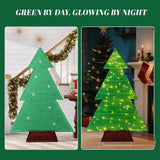 Karl Home 47" Pre-Lit Christmas Tree Yard Decoration with 110 Warm White LED Lights