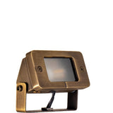 VOLT Brass Bi-Pin Flood Light – Low Voltage LED Landscape Flood Light
