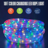 2-Pack 18' Westinghouse Color Changing LED Rope Lights with Remote Connect 5 Set