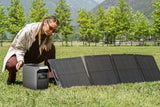 EcoFlow 1kWh Solar Generator Combo – DELTA 3 Classic Portable Power Station with 110W Portable Solar Panel