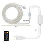 2-Pack 18' Westinghouse Color Changing LED Rope Lights with Remote Connect 5 Set