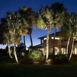 VOLT Top Dog Scotty Cast Brass Spotlight – Low Voltage LED Landscape Spotlight