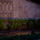 VOLT Mini Round Brass Flood Light & Wall Wash – Low Voltage LED Landscape Flood Light