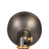 VOLT Mini Round Brass Flood Light & Wall Wash – Low Voltage LED Landscape Flood Light