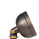 VOLT Mini Round Brass Flood Light & Wall Wash – Low Voltage LED Landscape Flood Light