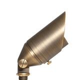 VOLT Top Dog Scotty Cast Brass Spotlight – Low Voltage LED Landscape Spotlight