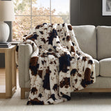 Member's Mark 60" x 70" Luxury Faux Fur Throw with Micromink Backing & Gift Box