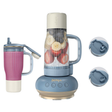 Ninja BlendBOSS Personal Blender with (2) 26 oz Travel Tumblers – 1200 W Single-Serve Smoothie Blender