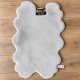 Mon Chateau Faux Fur Rug - 24" × 39" Mini Quad Faux Fur Ultra Soft Accent Rug