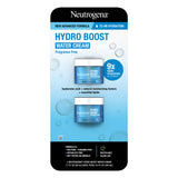 Neutrogena Hydro Boost Water Cream+ Fragrance Free Moisturizer, 1.7 fl oz, 2-Pack