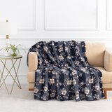 Berkshire Ultra Plush Throw Blanket, 60" x 70" Polyester, 350 GSM