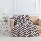 Berkshire Ultra Plush Throw Blanket, 60" x 70" Polyester, 350 GSM