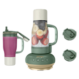 Ninja BlendBOSS Personal Blender with (2) 26 oz Travel Tumblers – 1200 W Single-Serve Smoothie Blender