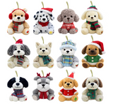 2026 Plush Ornament Advent Calendar 12-Day Set with 12 Dog or Cat Holiday Plush Ornaments