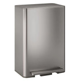 Kohler 45L Stainless Steel Step Trash Can, 13-Gal Bag Compatible Quiet-Close Lid