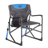 Mac Sports Rock n Lock Director Chair – Folding Camping Chair with Rocking Function