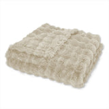 Ashford Home Heavyweight Ultra-Fine Faux Fur Throw Blanket, 60" x 70", 800 GSM