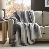 Member's Mark 60" x 70" Luxury Faux Fur Throw with Micromink Backing & Gift Box