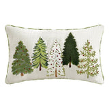 Brentwood Originals Holiday Decorative Pillow, Gingerbread House Penguin or Tree