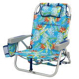 Tommy Bahama 5-Position Aluminum Folding Backpack Beach Chairs 2-Pack w/ Cooler