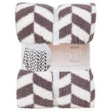 Berkshire Ultra Plush Throw, 60×70 Soft Curly 350 GSM Texture Polyester Blanket