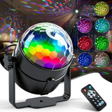 Christmas Snowflake Projector LED Moving Snowfall Laser Light Party Strobe Lamp