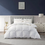 Hotel Grand White Down Comforter, All-Season 650 Fill Power, 14” Baffle Box