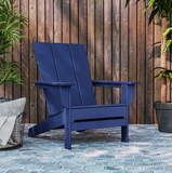 POLYWOOD Long Beach Modern Adirondack Chair – Patio Chair with Genuine POLYWOOD Lumber