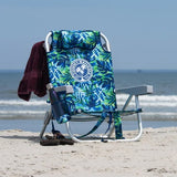 Tommy Bahama 5-Position Aluminum Folding Backpack Beach Chairs 2-Pack w/ Cooler