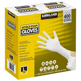 Kirkland Signature 400-count Nitrile Exam Gloves - Powder-free and Non-sterile