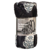 Life Comfort Ultimate Textured Throw, 60×70 Reversible 670 GSM Faux Fur Blanket