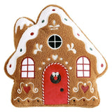 Brentwood Originals Holiday Decorative Pillow, Gingerbread House Penguin or Tree