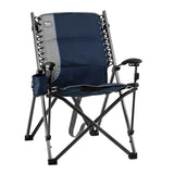 Timber Ridge Vene Bungee Suspension Folding Camping Chair – Portable Chair with Dynamic Bungee Support, Cup Holder & Carry Bag, 300 lb Capacity