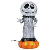 Disney Halloween Light Up Lantern, Spinning Glitter Countertop Mantel Sculpture