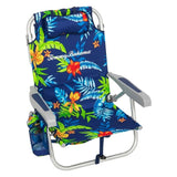Tommy Bahama 5-Position Aluminum Folding Backpack Beach Chairs 2-Pack w/ Cooler