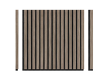 Artika Sonolok Acoustic Slat Wall Panels – Sound Absorbing MDF & Felt Panel Kit