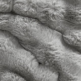 650 GSM Bubble Faux Fur Body Pillow, 20" x 54", Medium Support, 100% Polyester