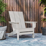 POLYWOOD Long Beach Modern Adirondack Chair – Patio Chair with Genuine POLYWOOD Lumber