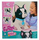 FurReal 15" Train and Play Frenchie Interactive Plush Dog with Voice Accessories