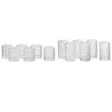 12-Pc Jupiter by Fortessa Glassware Set, 10 oz. DOF & 13 oz. Beverage Glasses