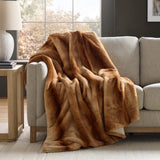 Member's Mark 60" x 70" Luxury Faux Fur Throw with Micromink Backing & Gift Box