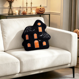 13"–24" Brentwood Originals Halloween Decorative Pillow – Choose Pumpkin, Haunted House, Skeleton or Black Cat