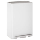 Kohler 45L Stainless Steel Step Trash Can, 13-Gal Bag Compatible Quiet-Close Lid