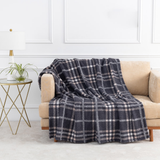 Berkshire Ultra Plush Throw Blanket, 60" x 70" Polyester, 350 GSM