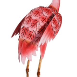 Evergreen 35”H Solar LED Flamingo Pair, Set of 2