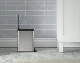 Kohler 2-Pack 6L Stainless Steel Step Trash Can - Fingerprint Proof Soft Close
