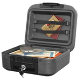 SentrySafe 0.28 cu.ft. Fire and Water Chest For Small Valuables Safe