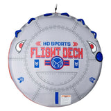 HO Sports Flight Deck 3-Person Towable Tube with TowPro Rope System & 12V Pump