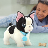 FurReal 15" Train and Play Frenchie Interactive Plush Dog with Voice Accessories